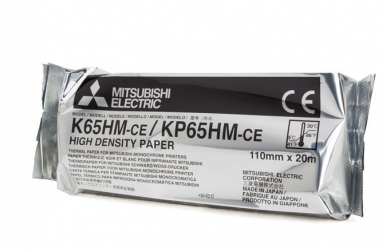 Mitsubishi K65 HM carta per ultrasuoni 110mm* 20m
